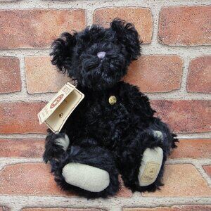 Boyds Bears The Mohair Series BLUEBERRY 3232/5000 Head Bean Teddy Bear